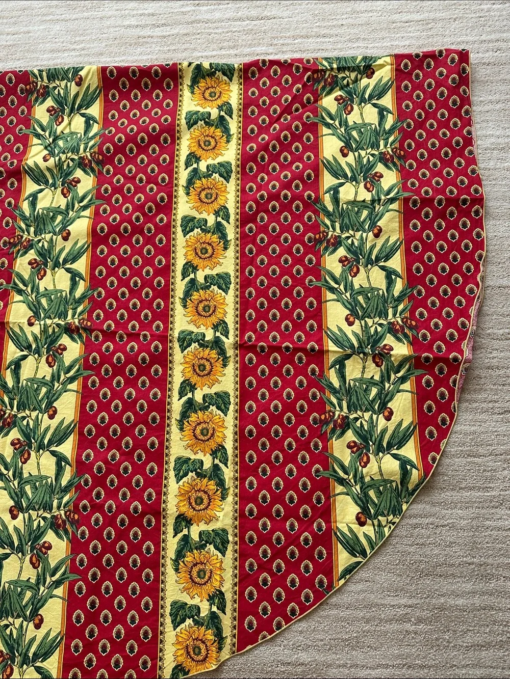 Vent du Sud French-Style Country Sunflower Tablecloth 55